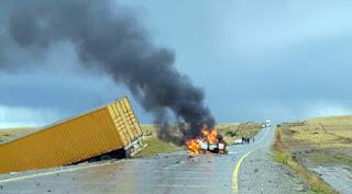 Cinco turistas argentinos murieron tras un violento accidente en Chile