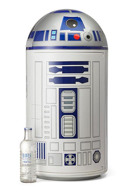 Un refrigerador de Star Wars R2 para los fanáticos de la guerra de las galaxias y las cervezas