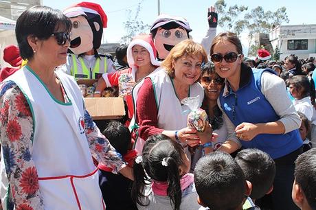 DIRECTV Y EL VOLUNTARIADO “AMBATO TIERRITA LINDA”COMPARTEN LA NAVIDAD EN CINCO PARROQUIAS RURALES
