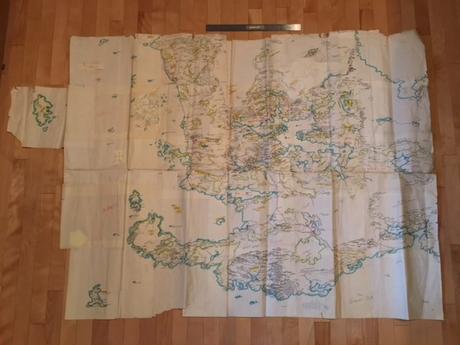 Los mapas originales de Reinos Olvidados por Ed Greenwood