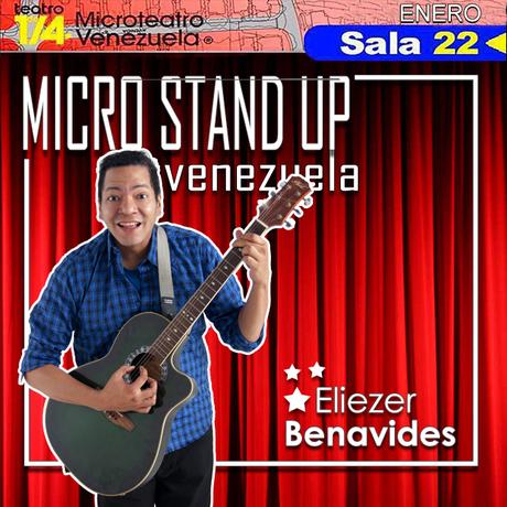 ELIEZER BENAVIDES (@EliezerBenavides) DICE PRESENTE EN LA 4TA. TEMPORADA DEL MICRO STAND UP VENEZUELA en el (@UrbanCuple)