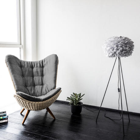 Pantalla de lámpara Eos de Vita lampara nórdica lampara escandinava lampara de plumas lámpara de diseño lampara danesa iluminación hogar diseño nórdico diseño escandinavo accesorios hogar 