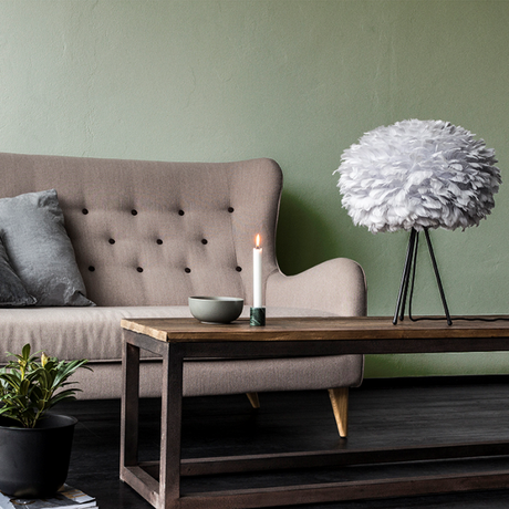 Pantalla de lámpara Eos de Vita lampara nórdica lampara escandinava lampara de plumas lámpara de diseño lampara danesa iluminación hogar diseño nórdico diseño escandinavo accesorios hogar 