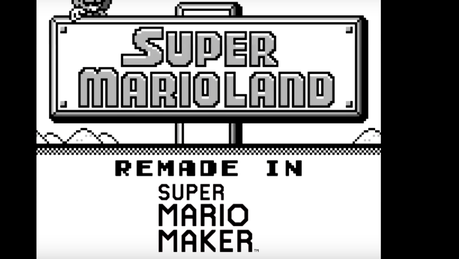 Super Mario Land es recreado con Super Mario Maker