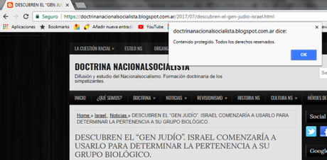 Basura explicitamente nazi libre en Internet Basura explicitamente nazi libre en Internet