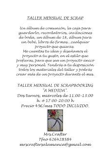 TALLER MENSUAL DE SCRAP