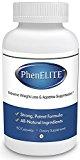 PhenELITE - HIGHEST Rated Strongest Grade Weight Loss Diet Pills - Fast Weight Loss, Hyper-Metabolising Fat Burner and Appetite Suppressor