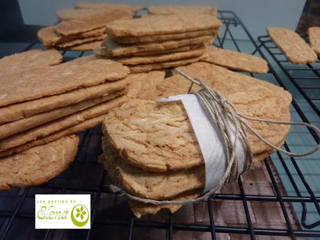 Galletas finas de almendra