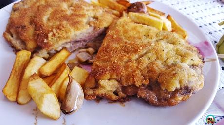 Filetes de ternera en salsa de champiñones Filetes de ternera en salsa de champiñones