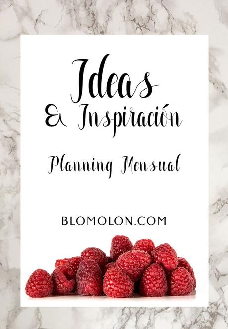 Planning Inspiración & Ideas Mensuales Gratuitos