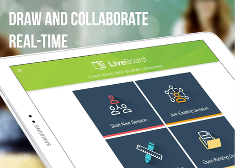 LiveBoard, Pizarra Digital Colaborativa gratuita en tiempo real #Apps #VisualThinking #Designs #DesignsThinking