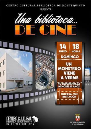 Una Biblioteca de CINE presenta ‘Un monstruo viene a verme’ Una Biblioteca de CINE presenta ‘Un monstruo viene a verme’