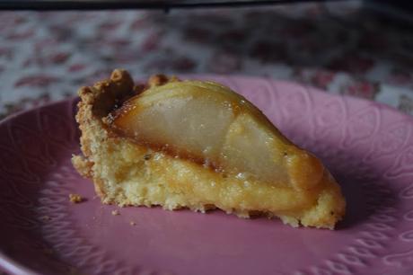 Tarta de Almendra y Pera Sin Gluten Tarta de Almendra y Pera Sin Gluten