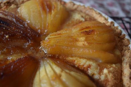 Tarta de Almendra y Pera Sin Gluten Tarta de Almendra y Pera Sin Gluten