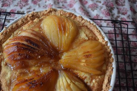 Tarta de Almendra y Pera Sin Gluten Tarta de Almendra y Pera Sin Gluten