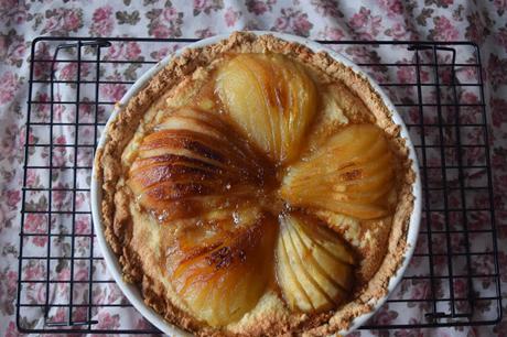 Tarta de Almendra y Pera Sin Gluten Tarta de Almendra y Pera Sin Gluten