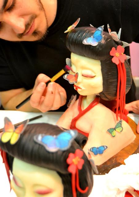 Geishas ...¡De chocolate plástico! Nos visita la gran...
