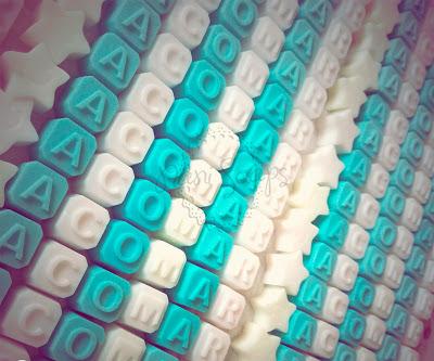 nombre jabón letras detalles comunión