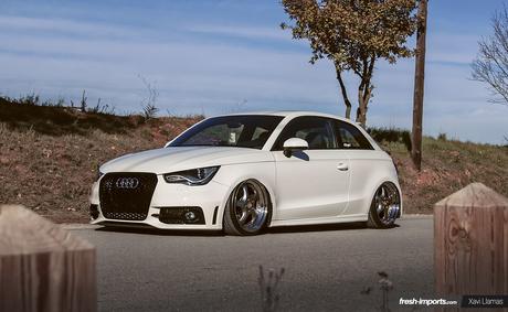 ¿Cuantos Audi A1 habéis visto al más puro estilo Stance?