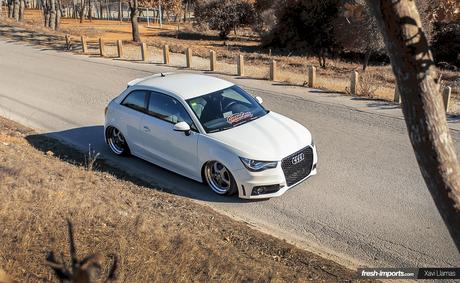 ¿Cuantos Audi A1 habéis visto al más puro estilo Stance?