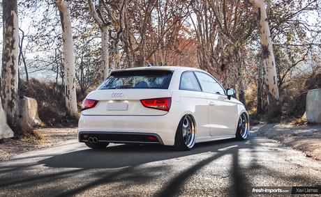 ¿Cuantos Audi A1 habéis visto al más puro estilo Stance?