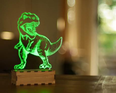 Lampara de Tiranosaurio Rex Led