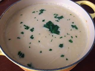 CREMA DE CHIRIVÍAS Y MANZANA