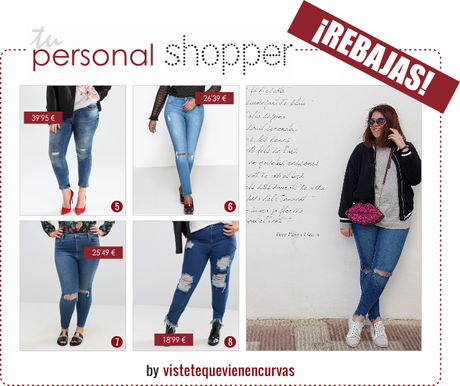 VAQUEROS PLUS SIZE ¡Rebajas! VAQUEROS PLUS SIZE ¡Rebajas!