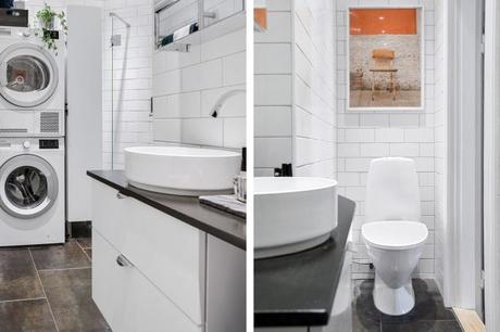 estilo nórdico dormitorio nórdico dormitorio escandinavo dormitorio azul decoracion dormitorios decoración blanco y azul cama bajo la ventana 