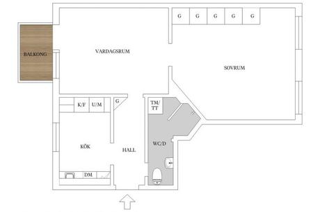 estilo nórdico dormitorio nórdico dormitorio escandinavo dormitorio azul decoracion dormitorios decoración blanco y azul cama bajo la ventana 