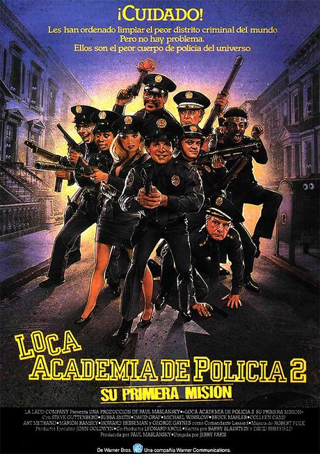 póster de la película loca academia de policía