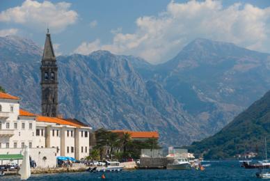 De nuevo en la bahía de Kotor