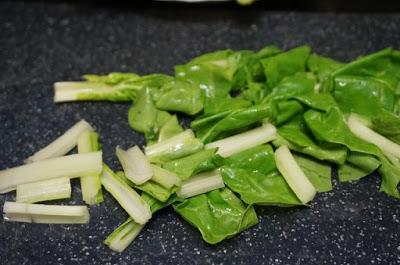 Acelgas con patatas y pimentón