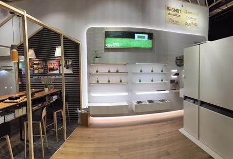 Diseño, comisariado y dirección de montaje por ilia estudio para stand Basque Retail en feria Euroshop 2017