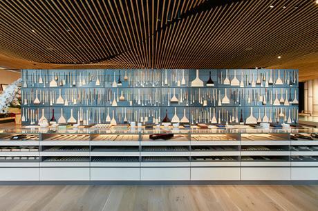 Diseño e interiorismo de una tienda de pigmento y artes de Tokio Diseño e interiorismo de una tienda de pigmento y artes de Tokio