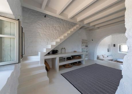 Diseño Interior de un Palacete Griego del S. XVII restaurado.