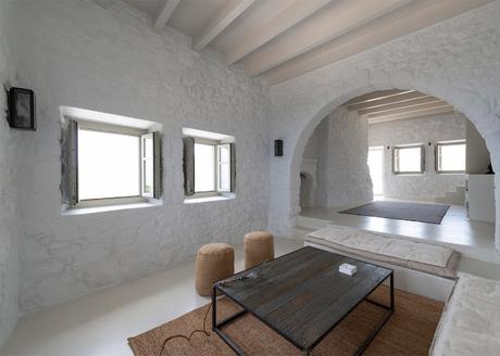 Diseño Interior de un Palacete Griego del S. XVII restaurado.