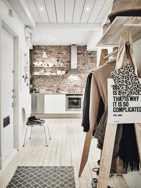 Diseño nórdico en este apartamento de Göteborg