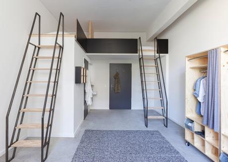 Una antigua fábrica transformada en apartamentos para estudiantes