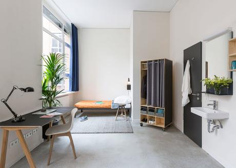 Una antigua fábrica transformada en apartamentos para estudiantes