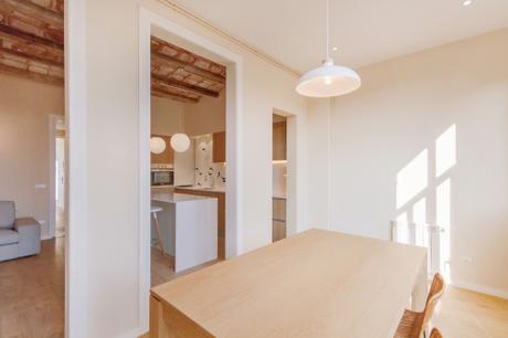 Diseño interior en piso de Barcelona