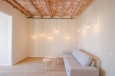 Diseño interior en piso de Barcelona
