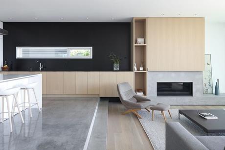 Volúmenes acristalados en el diseño de esta vivienda Volúmenes acristalados en el diseño de esta vivienda