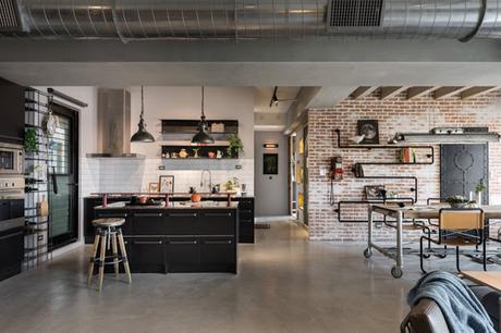Diseño interior de Loft en Taiwan