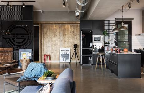 Diseño interior de Loft en Taiwan