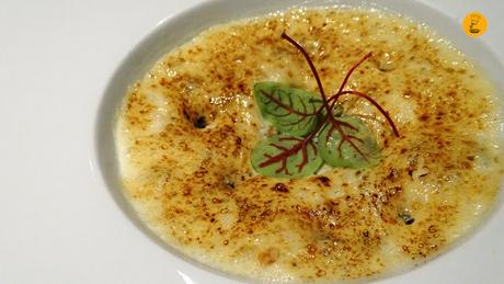 Setas shitake con alioli de miel tostado  Taberna y Media