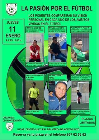 Ciclo de ponencias: La pasión por el fútbol – C. D. Montequinto