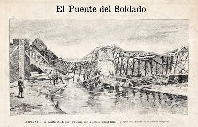 LA CATÁSTROFE FERROVIARIA DEL PUENTE DE ALCUDIA, AÑO 1884