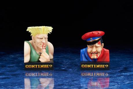 Versiones en 3D de los retratos de los luchadores de Street Fighter para decorar tu habitación