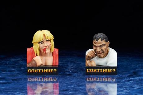 Versiones en 3D de los retratos de los luchadores de Street Fighter para decorar tu habitación